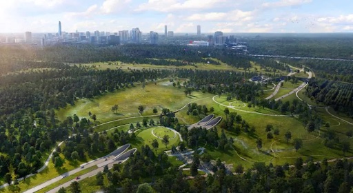 Memorial Park Land Bridge