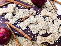 Oat Cinnamon Apple Dog Treats