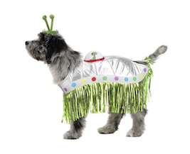 UFO dog halloween costume