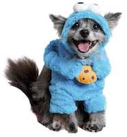 cookie monster dog halloween costume