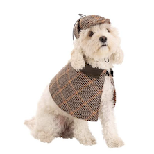 Sherlock holmes dog halloween costume