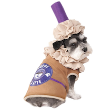 Latte dog halloween costume