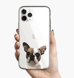 Dog on phone case