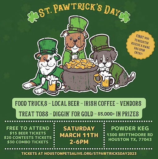 St. Pawtrick's Day Event Details