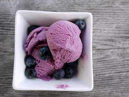 Blueberry Crumble Doggy Ice Cream