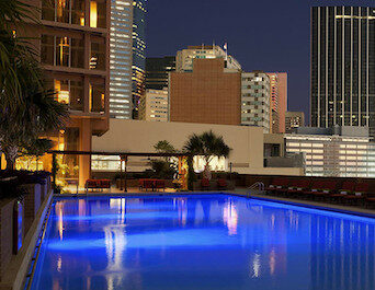 Pool at the fairmount hotel dallas