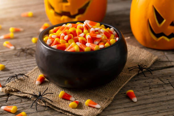 Dog Candy Corn Halloween Treats