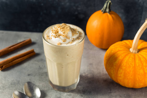 Dog Pet Friendly pumpkin latte frozen drink