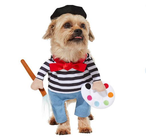Terrier painter costume